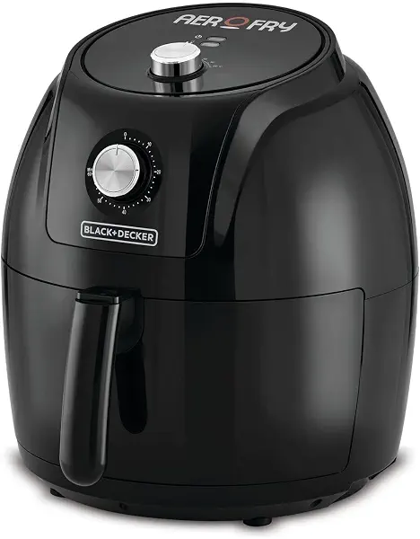 سعر ومواصفات مقلاة هوائية من بلاك اند ديكر، AF575-B5 - ضمان دولي - جهد إمداد 220 فولت بتردد 50 هرتز، أسود، 5.6 لتر، 1800.0 واط (B0BB2Q9DQR) على Amazon EG