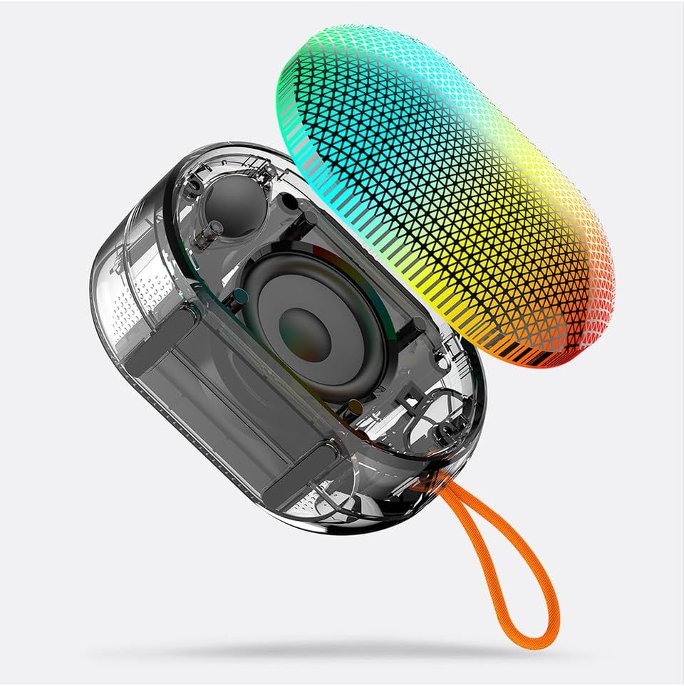 سعر ومواصفات مكبر صوت S212 من Next store بلوتوث 5.3 لاسلكي محمول، صوت نقي مع إضاءة LED تفاعلية، دعم TWS و AUX و بطاقة TF لـ آيفون 15 سامسونج اس 24 آيباد (B0H6SVJMYS) على Amazon EG