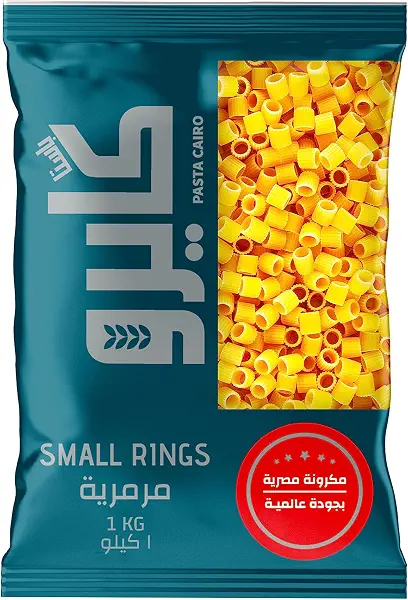 سعر ومواصفات مكرونة حلقات صغيرة من كايرو - 1 كجم (B0C7GZF4KN) على Amazon EG