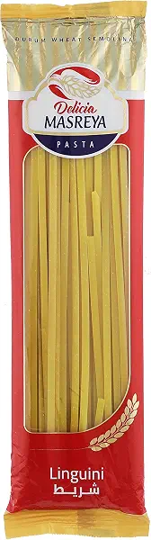 سعر ومواصفات مكرونة شريط من مصرية، 4 ملم - 350 جرام (B08WJS8BR6) على Amazon EG
