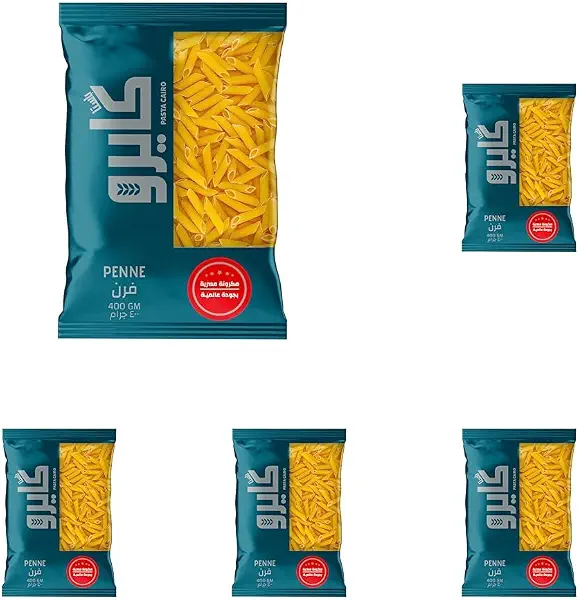 سعر ومواصفات مكرونة قلم من كايرو، 400 جرام (عبوة من 5 قطع) (B0FKKK8LWD) على Amazon EG