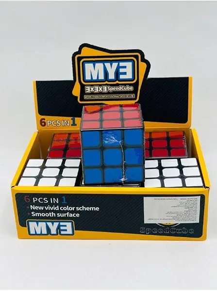 سعر ومواصفات مكعب روبيك 3 × 3 قطعة واحدة (B0GTWQMXTQ) على Amazon EG