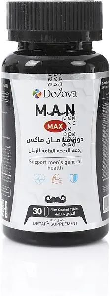 سعر ومواصفات مكمل غذائي بريميوم يومي للرجال من دوزوفا - يدعم قوة العضلات ويعزز الطاقة والمناعة والحيوية - فيتامينات ومعادن أساسية - 30 قرص (B0DQYP4XC7) على Amazon EG