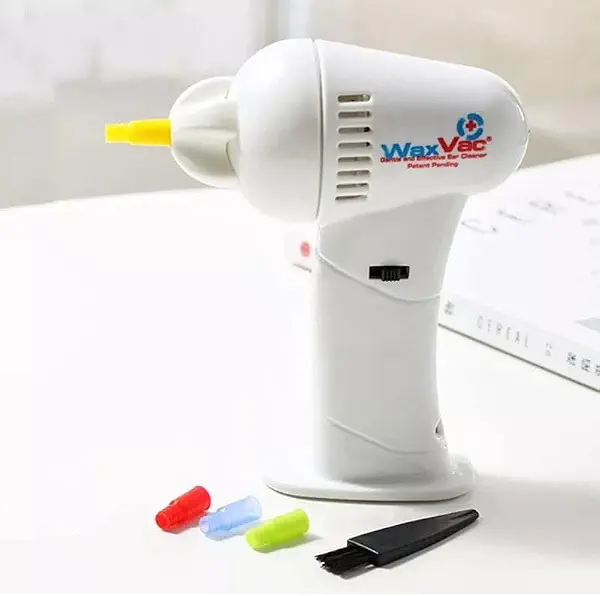 سعر ومواصفات مكنسة كهربائية لإزالة شمع الأذن من Wax Vac مع أداة العناية بالأذن رأس ناعمة وآمنة.، أبيض (B0C3BCB7NR) على Amazon EG