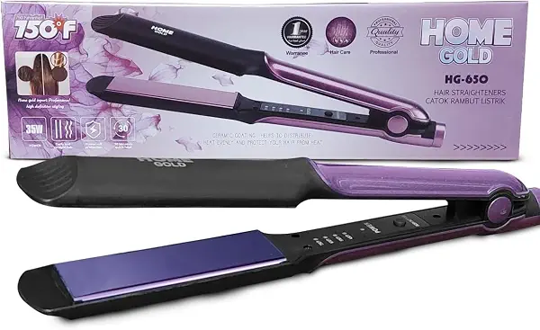 سعر ومواصفات مكواة فرد الشعر HG-650 اسود وزهري (B0DZXNJ4YS) على Amazon EG