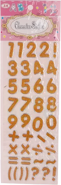 سعر ومواصفات ملصق بلاستيك أرقام انجليزي تعليمي للأطفال من 3A - ذهبي 21915-1 - 3A-5034-Gold34 (B0D96LTYS8) على Amazon EG