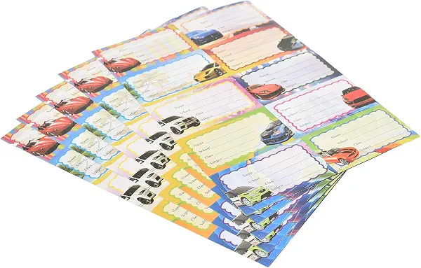 سعر ومواصفات ملصقات اسم المدرسة LABEL-11 من المعايرجي متعددة الالوان ومتعددة التصميمات، ملصقات قابلة للكتابة للكتب والنوت بوك والاغراض الشخصية ومستلزمات التنظيم (B0H7SRGDTK) على Amazon EG