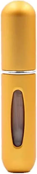 سعر ومواصفات 5 مللي عطر صغير محمول قابل لإعادة الملء برائحة ما بعد الحلاقة ، زجاجة رذاذ فارغة للسفر باللون الذهبي (B091J5RHDR) على Amazon EG