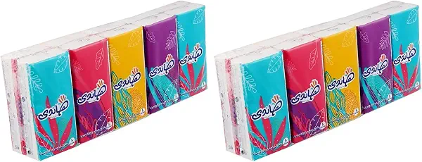 سعر ومواصفات مناديل جيب عملية من هاندي، 10 قطع - ألوان متعددة (عبوة من 2 قطعة) (B0FKKMLBRL) على Amazon EG