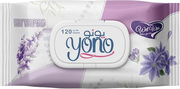 سعر ومواصفات مناديل مبللة برائحة الافندر المميزة من يونو 120 منديل (B0DZHKJGVT) على Amazon EG