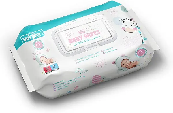 سعر ومواصفات White Baby Wipes, 100 Count (B0CS2TZ9R4) على Amazon EG