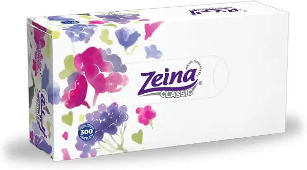 سعر ومواصفات مناديل ناعمة من زينة - 300 قطعة (B08WJN13R9) على Amazon EG