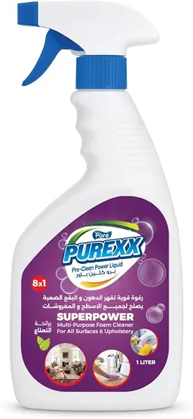 سعر ومواصفات منظف متعدد الاغراض 8 في 1 فائق القوة برائحة النعناع من بيوركس - 1 لتر (B0C2D49LLY) على Amazon EG