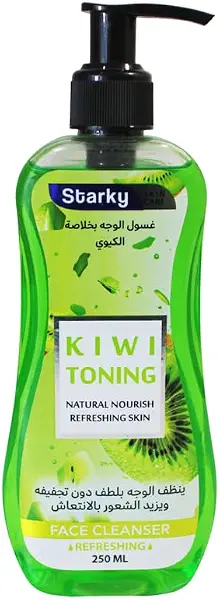 سعر ومواصفات منظف وجه كيوي تونينج للنساء - 250 مل من ستاركي (B0GK1XHW8P) على Amazon EG