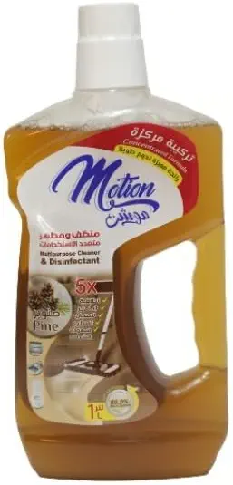 سعر ومواصفات منظف ومطهر متعدد الاستخدامات بالنعناع عبوة بسعة 1 لتر من موشن (B0C5P5QX9G) على Amazon EG
