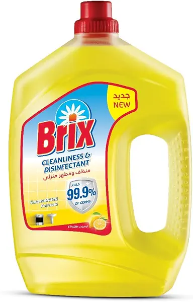 سعر ومواصفات منظف ومطهر منزلي برائحة الليمون من بريكس 3L (B0847NK473) على Amazon EG