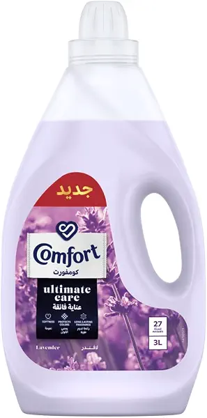 سعر ومواصفات منعم أقمشة برائحة اللافندر 3 لتر من كومفورت (B0F23TS99D) على Amazon EG