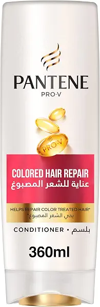 سعر ومواصفات منعّم بانتين برو-في كولورد هير ريبير 360 مل (B07N8138HK) على Amazon EG