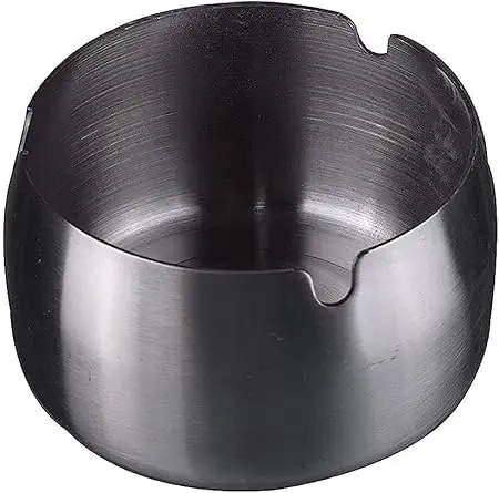 سعر ومواصفات منفضة سجائر من الفولاذ مقاوم للصدأ - فضي (B0DJR26TCT) على Amazon EG