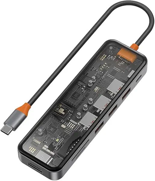 سعر ومواصفات موزع USB-C 7 × 1 سايبر CB007 من ويفو (3 منافذ USB، قارئ بطاقات تي اف، قارئ بطاقات اس دي، HDMI، نوع C) - سبيس جراي، من دبليو اي دبليو يو (B0C2D9TWPM) على Amazon EG