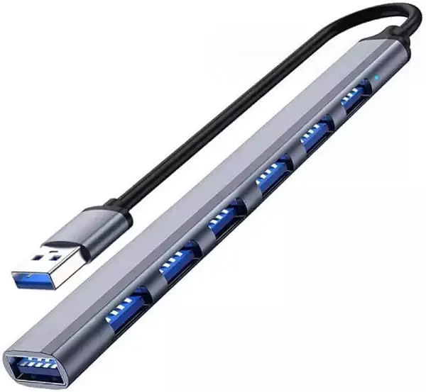 سعر ومواصفات موزع USB بـ7 منافذ USB لماك بوك برو/اير وذاكرة فلاش USB والكيبورد والماوس والمزيد من خليط الالومنيوم، فضي (B0DBGLM4LY) على Amazon EG