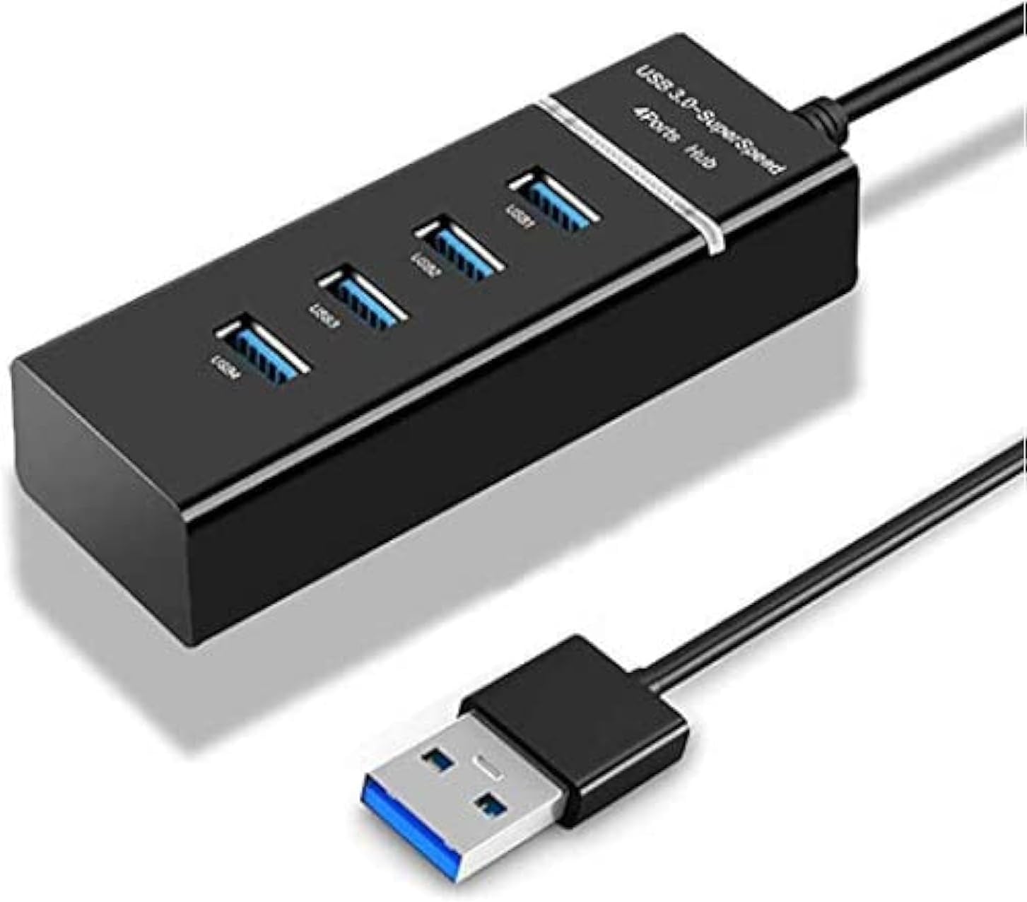 سعر ومواصفات موزع USB موسع صغير من شاشي بـ 4 منافذ 3.0، بكابل عالي السرعة ونحيف متعدد المنافذ بمؤشر LED متوافق مع ماك بوك اير/لاب توب/ايباد/كمبيوتر (طول الكابل 0.35 سم)، الألوان، متعدد الألوان (B09WDVV7TJ) على Amazon EG