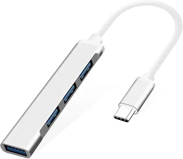 سعر ومواصفات موزع سي USB بـ4 منافذ 3.0/2.0 من خليط معدني الألومنيوم خفيف الوزن وصغير الحجم مع أقصى معدل انتقال: ويندوز 5 جيجابايت في الثانية ماك PS-4 PS-5 كروم بوك (B0CPJFD87D) على Amazon EG