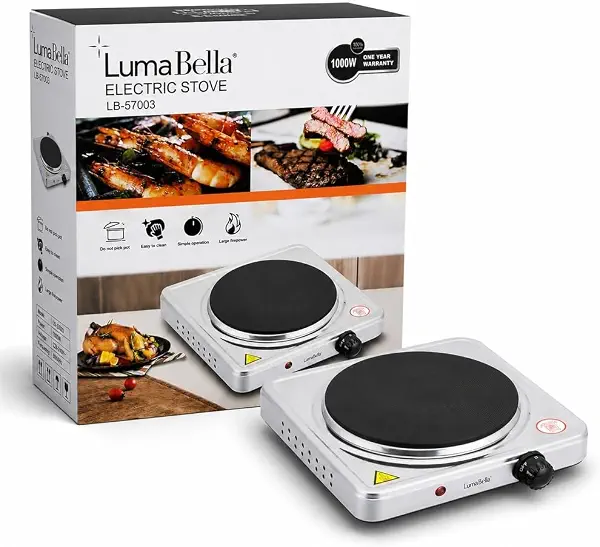 سعر ومواصفات موقد كهربائي 1000 واط من لوما بيلا - LB-57003 (B0H46MDD5N) على Amazon EG
