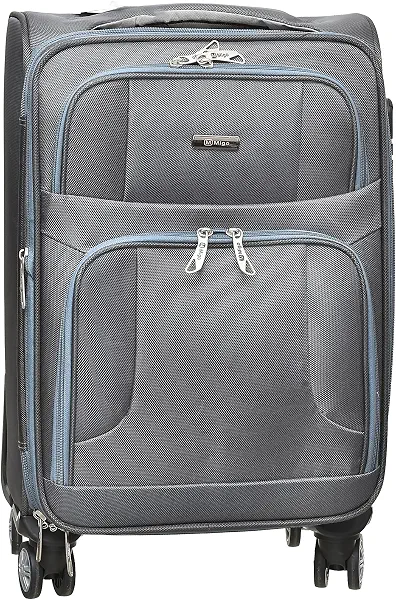 سعر ومواصفات ميجو شنطة سفر بلون رمادي مقاس 26 (B0H83DH9LN) على Amazon EG