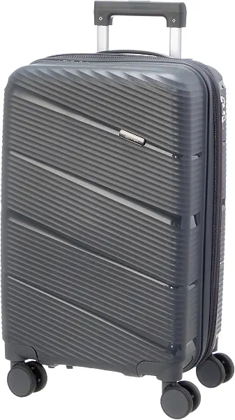 سعر ومواصفات ميجو شنطة سفر صلبة بلون رمادي مقاس 21 (B0F224NQ8Z) على Amazon EG