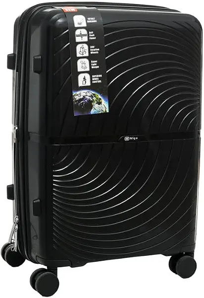 سعر ومواصفات ميجو شنطة سفر صلبة، مقاس 28، اسود (B0F9WWVRNR) على Amazon EG