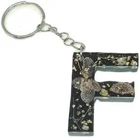 سعر ومواصفات ميدالية مفاتيح علي شكل حرف F إنجليزية مصنوعة من الريزن الايبوكسي بالوان متعددة ومميزة وجذابة يمكن تقديمها كهدية. (B0D62KFVGQ) على Amazon EG