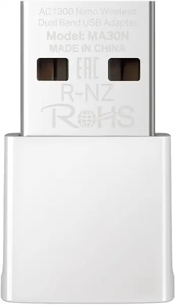 سعر ومواصفات ميركوسيس محول واي فاي USB MA30N AC1300Mbps، بطاقة شبكة، بطاقة نانو، نطاق مزدوج، USB 2.0، WPA3، التوصيل والتشغيل (B0D92F5HX4) على Amazon EG