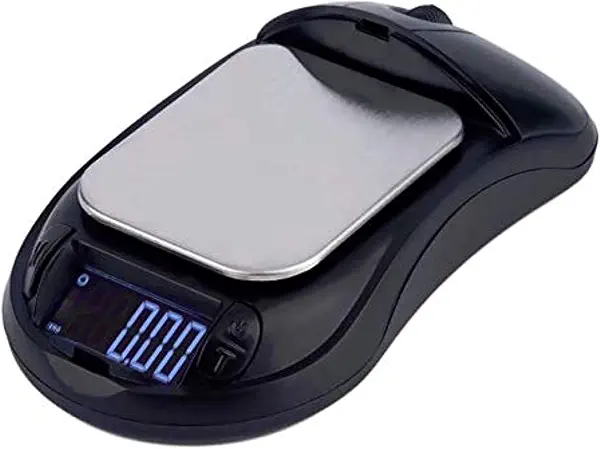 سعر ومواصفات ميزان رقمي بشاشة LCD للمجوهرات لقياس الذهب والماس بالجرامات - بمقياس 0.1 جرام - 200 أسود (B07MWVG2GJ) على Amazon EG