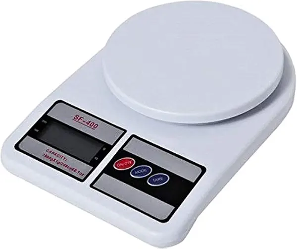 سعر ومواصفات ميزان مطبخ رقمي بوزن أقصى 10 كجم - أبيض، SF-400 (B08YNSL2Z5) على Amazon EG