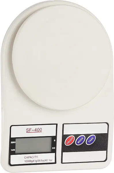 سعر ومواصفات ميزان مطبخ رقمي، 5 كيلوجرام متعدد الألوان (B091D9YNYV) على Amazon EG