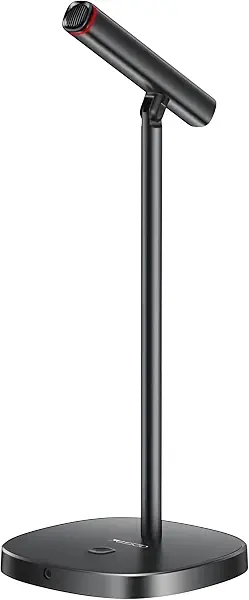 سعر ومواصفات ميكروفون USB مكتبي من Next Store موديل KR18 بتقنية عزل الضوضاء وصوت نقي، مثالي للبث المباشر، التعليم، الاجتماعات، الألعاب، متوافق مع أنظمة التشغيل المختلفة (B0FFZCRJBC) على Amazon EG
