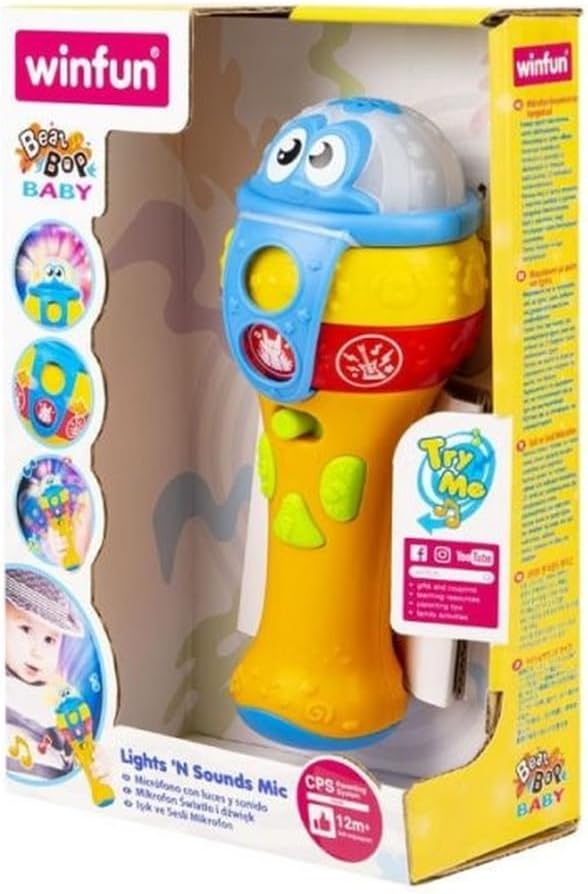سعر ومواصفات ميكروفون لايتس اند ساوندز من وين فن - 001803 (B0BPYHM8KB) على Amazon EG