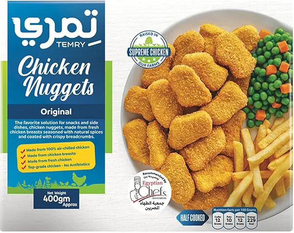 سعر ومواصفات ناجتس دجاج من تيمري - 400 جرام (B0G1Z9D12R) على Amazon EG