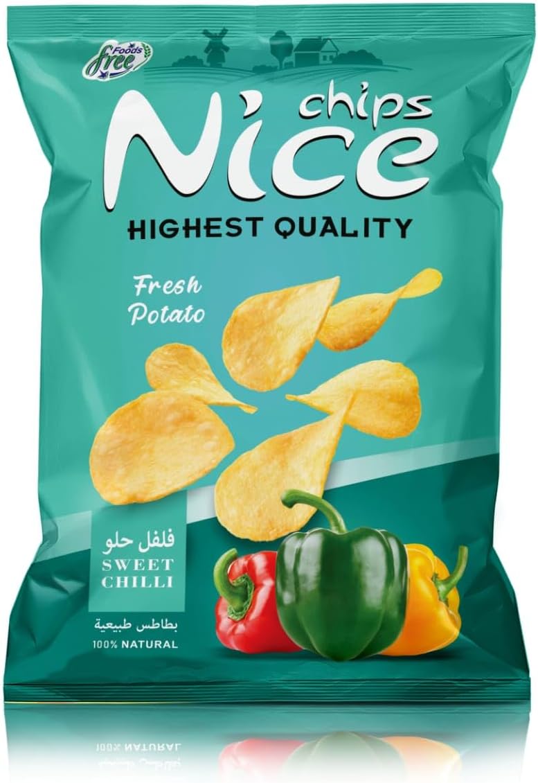 سعر ومواصفات نايس رقائق بنكهة الفلفل الحلو 15 × 54-64 جرام (B0HG7FP75P) على Amazon EG
