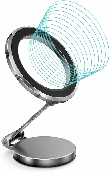 سعر ومواصفات ناين حامل سيارة مغناطيسي قابل للطي 360 درجة (B0H27HYLP1) على Amazon EG