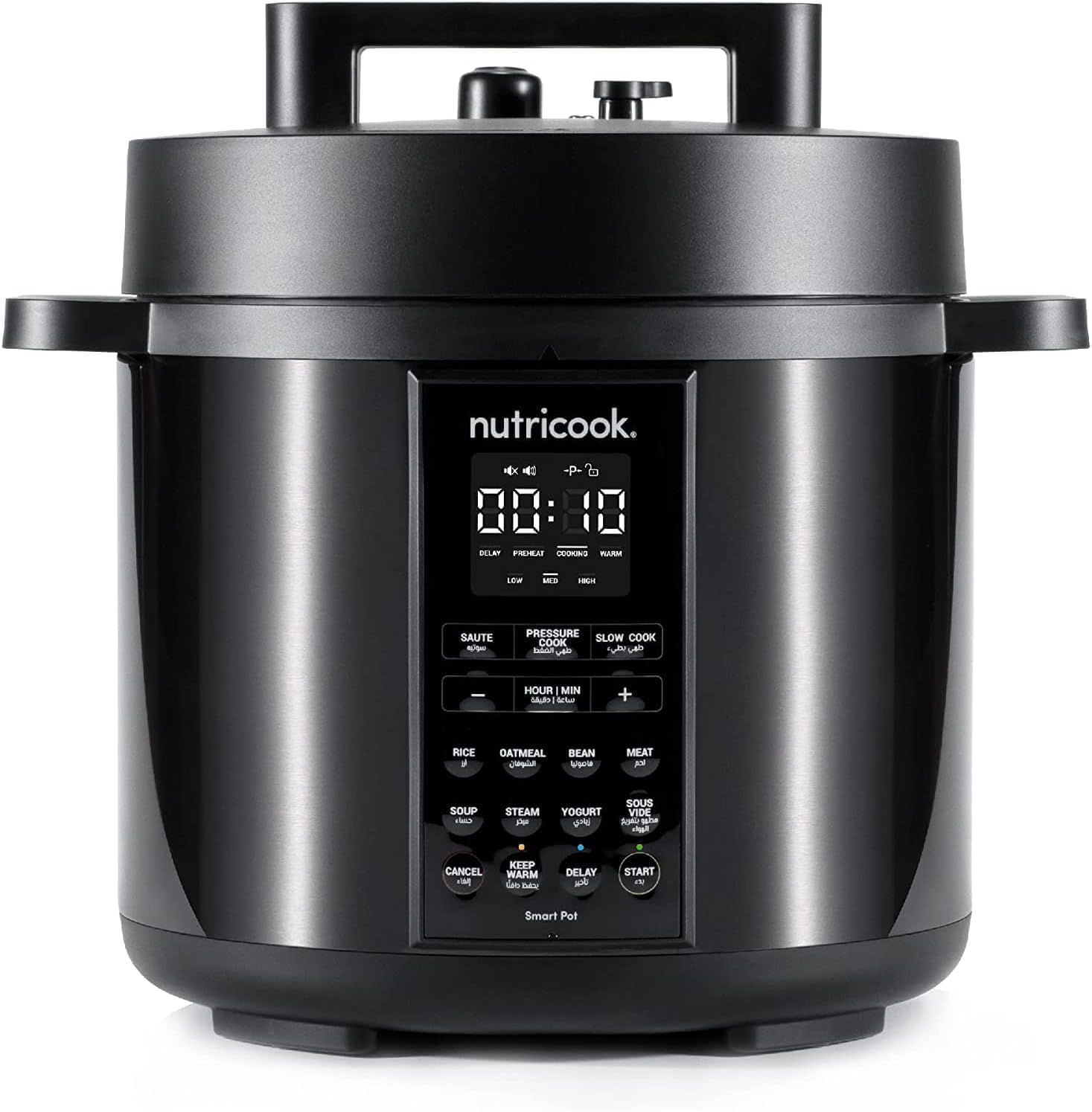 سعر ومواصفات نيوتري كوك وعاء سمارت 2 6 لتر - اسود SSNC-SP204K (B0D1Y64NTK) على Amazon EG