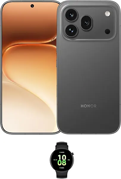 سعر ومواصفات هاتف HONOR 600 5G، 8+256 جيجا، كاميرا 200 ميجابكسل AI، شحن 80 واط، شاشة AMOLED 6.57 بوصة 120 هرتز، برتقالي+ | ضمان سنة، شامل الضرائب - أسود (B0GZLTXT25) على Amazon EG