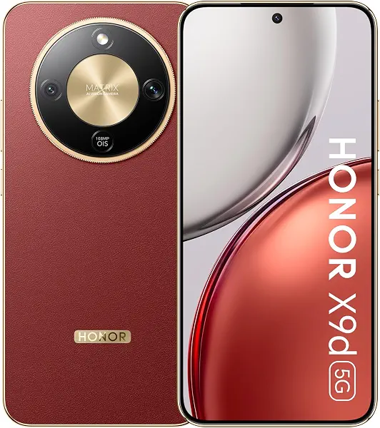 سعر ومواصفات هاتف HONOR X9d 5G، 8+256 جيجا، شاشة أموليد 6.79 بوصة 1.5K 120 هرتز، شحن 66 واط، سناب دراجون 6 الجيل 4، بني محمر | ضمان سنة، شامل الضرائب (B0H4S55BQB) على Amazon EG