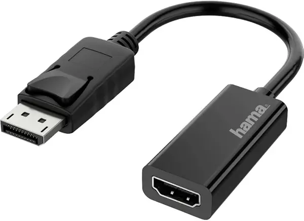 سعر ومواصفات هاما محول فيديو الترا اتش دي 4 كيه 200335 مع قابس منفذ عرض ومقبس HDMI (B08SF2NVQN) على Amazon EG