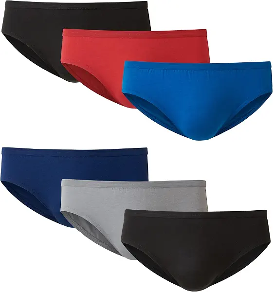سعر ومواصفات هنس Hanes mens Hanes Men's Tagless Comfort Flex Fit Dyed Bikini, 6 Pack Bikini Style Underwear (pack of 6) (B086KKT224) على Amazon EG