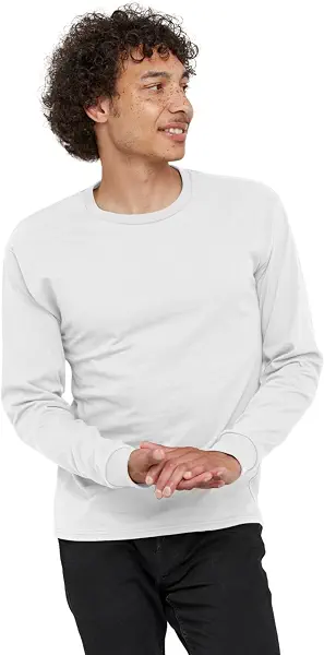 سعر ومواصفات هنس تيشيرت Hanes Men's Essentials بأكمام طويلة عبوة قيمة (4 قطع), أبيض, XL (B00KBZPQ5S) على Amazon EG