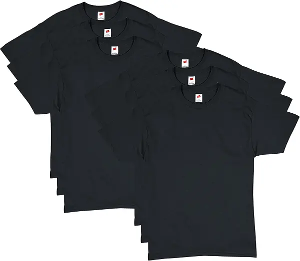 سعر ومواصفات هنس قميص Hanes للرجال، أسود، مقاس 3XL (B06XDPHLVC) على Amazon EG