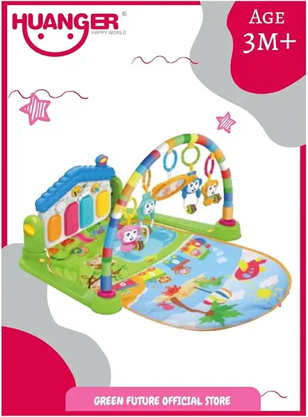 سعر ومواصفات هوانجر العاب بيانو للياقة البدنية للاطفال (B0BY8RS3SR) على Amazon EG