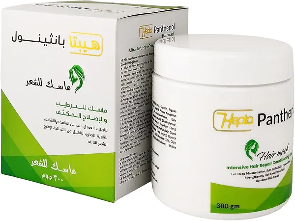 سعر ومواصفات هيبتا بانثينول ماسك للشعر 300 جم (B0FDQZ7PJH) على Amazon EG